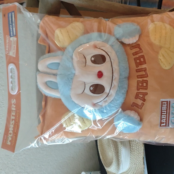 POP MART Other - POP MART THE MONSTERS ( LABUBU ) WACKY MART SERIES - PILLOW (CHIPS)